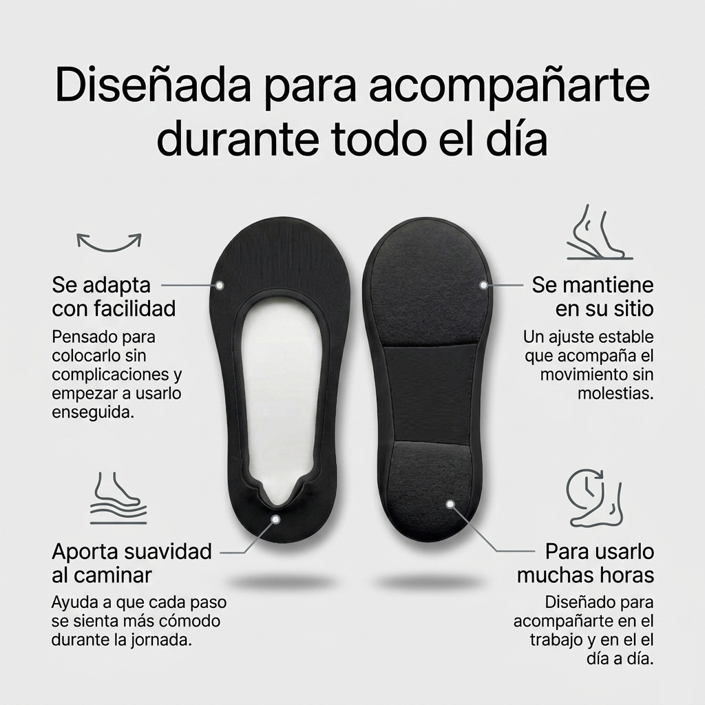 Calcetín acolchado para pies cansados
