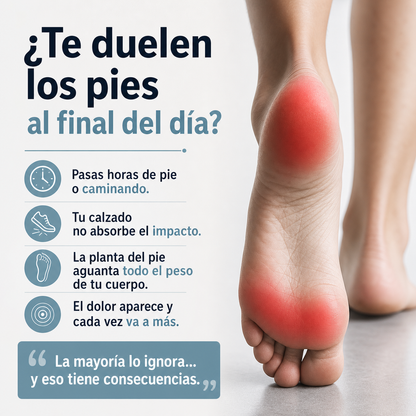 Calcetín acolchado para pies cansados