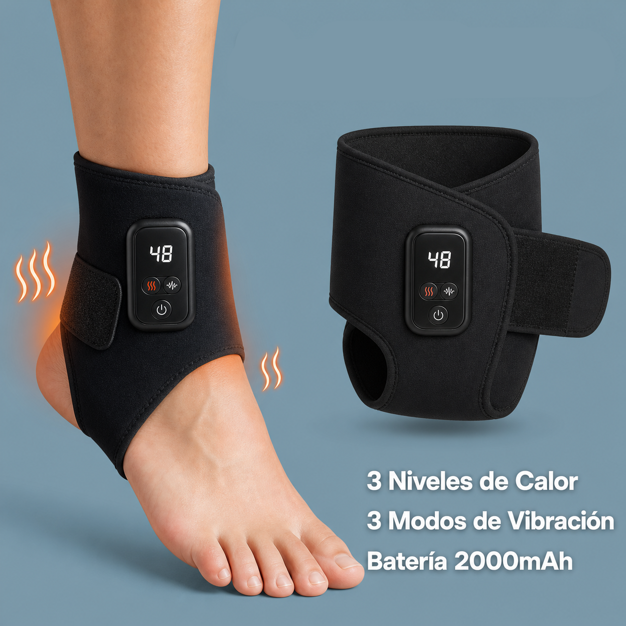 Tobillera Calefactora para dolor de pies